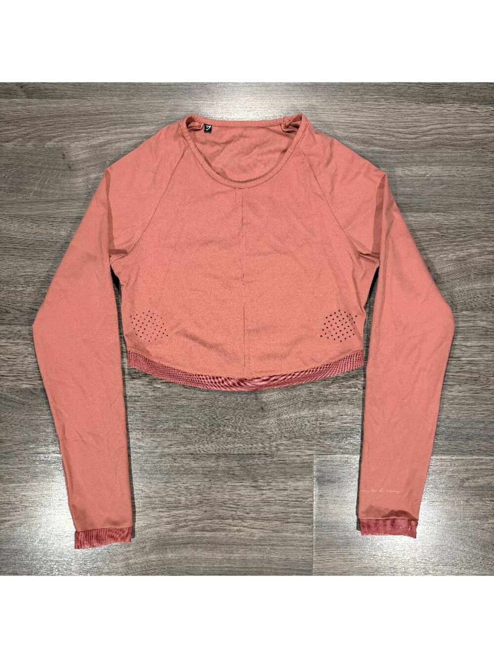 Gymshark x Whitney Simmons Women's Long Sleeve Crop Top - Pink